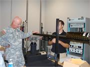 Gen Myles Visits USC and is Shown Gulfstream Quiet Spike Shaker Table Model